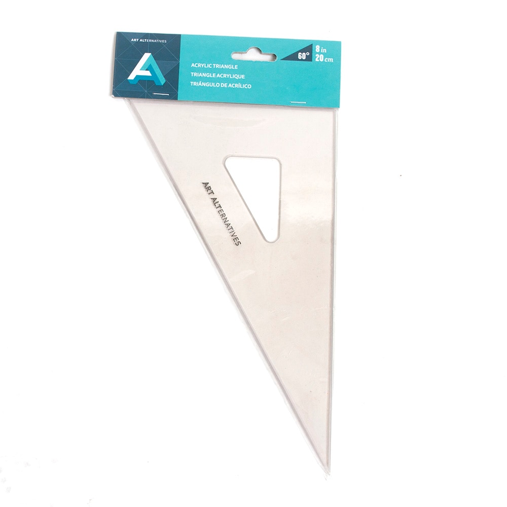 Art Alternatives, Triangles, Scales & Tools, Acrylic, 30/60, Art & School, 419035